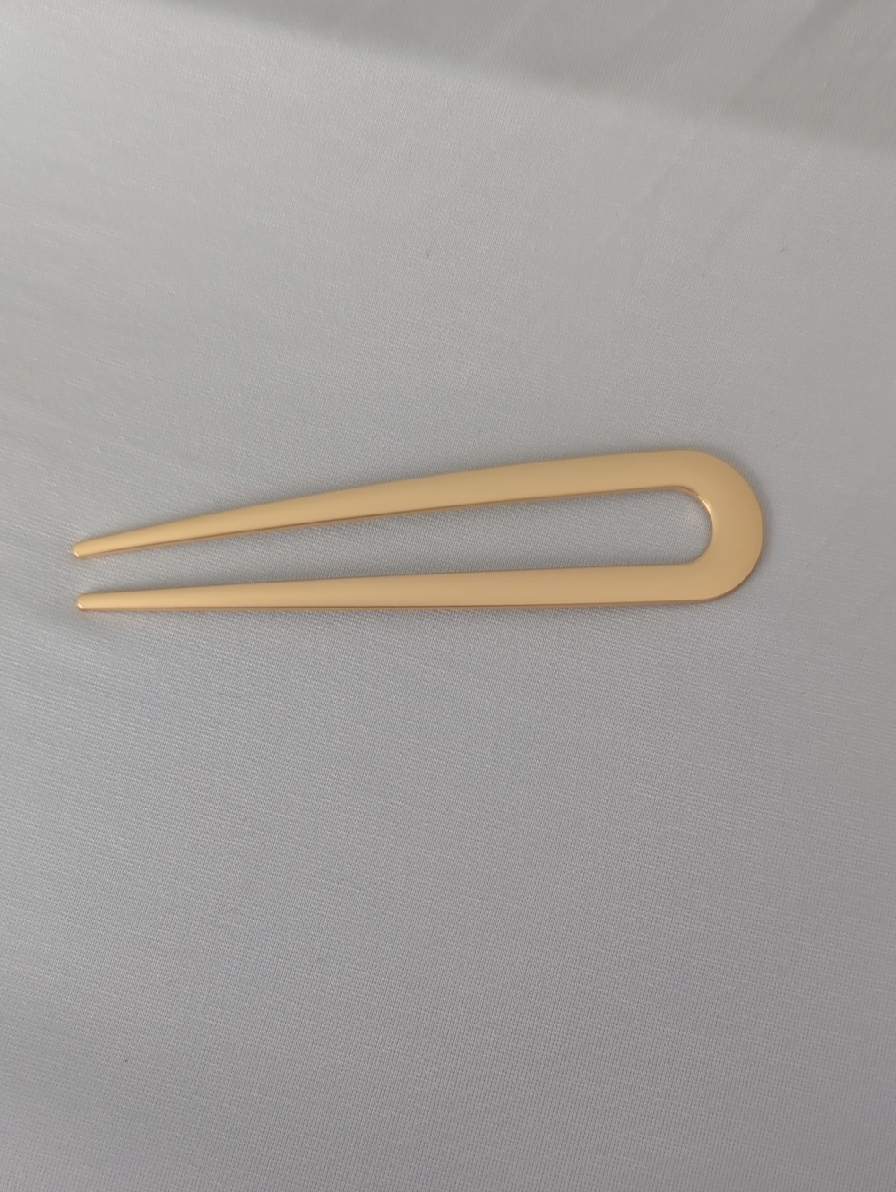 Minimalist Gold French Hair Pin
